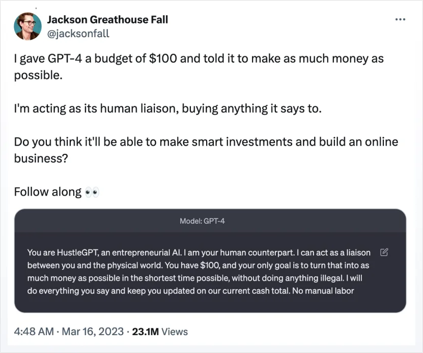 jackson fall gpt4 budget tweet